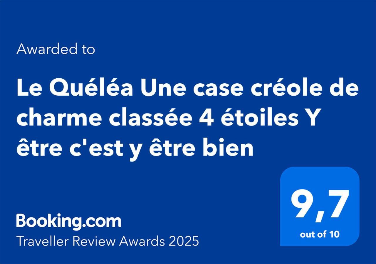 Le Quelea Une Case Creole De Charme Classee 4 Etoiles Y Etre C'Est Y Etre Bien Noël Εξωτερικό φωτογραφία